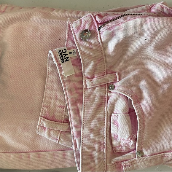 Madden Girl Jeans Madden Girl Pink Bell Bottom Jeans Size 5 Poshmark